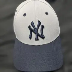 NEW ERA ニューヨークヤンキース キャップ グレー ネイビーのサムネイル
