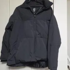 LAKOLE ブラック フェイクダウンジャケット M