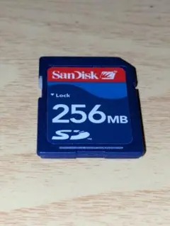 送料無料 SanDisk 256MB SDカード
