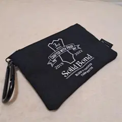 【生産完了品】Solid Bond 3周年　限定ポーチ　カラビナ付き