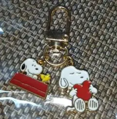 【新品未使用】スヌーピーキーホルダー