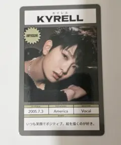 AMPERS&ONE KYRELL カイレルのカード AMPERSANDONE