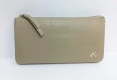 未使用！Kitamura/キタムラ☆レザー・長財布 サンドベージュ