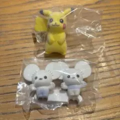 ポケモンフロッキードール　ピカチュウ ワッカネズミ