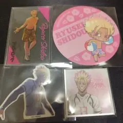 ブルーロック 士道龍聖 and gallery クリアカード　コースター 特典