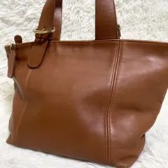 OLD COACH Vintage brown Leather Hand Bag