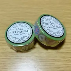 激レア★KIKI PARFAIT マスキングテープ 【ロゼット】2巻セット③のサムネイル