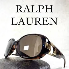 極美品　RALPH LAUREN　サングラス　RL8047　べっ甲柄フレーム