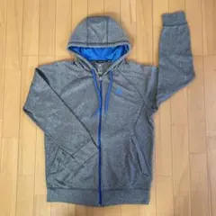 adidas ジップ　パーカー　160cm グレー
