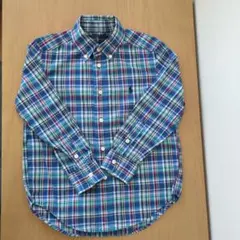 Ralph Lauren チェック柄　長袖シャツ 4/4T（110）
