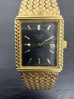 ★レトロ高級感★SUNLORD objet ゴールド レディース腕時計★