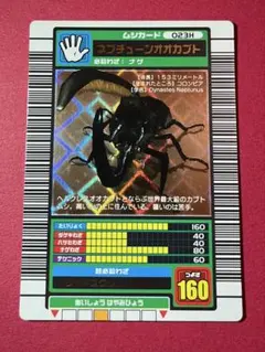 B*n様 ムシキング コーカサスオオカブト 青背景 2003春 初期 学名白