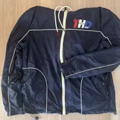 TOMMY HILFIGER DENIM ナイロンジャケットパーカーXLネイビーのサムネイル