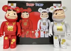 2026年最新】be@rbrick 達磨 ペコちゃん & ポコちゃん 100