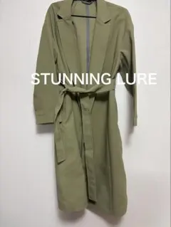 スタニングルアー STUNNING LURE スプリングコート ベルト 緑のサムネイル