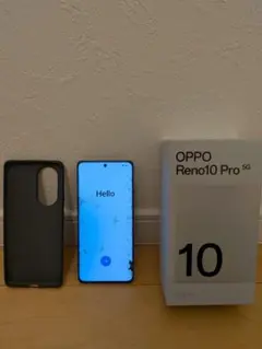 【ジャンク】OPPO Reno10 Pro 5G シルバーグレー 本体のサムネイル
