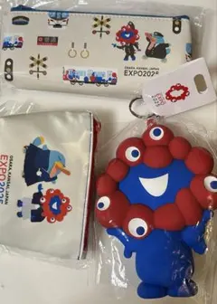 限定】 EXPO2025 ミャクミャク カモノハシのイコちゃん パスケース