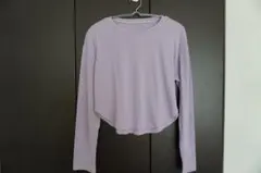 XEXYMIX イージーラウンド ハムクロップド丈 Sサイズ ラベンダー