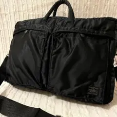 【美品✨】PORTER ポーター 2WAY ビジネスバッグ　ショルダー　タンカー