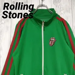 激レア♪ ローリングストーンズ トラックジャケット アーチロゴ 00s 緑 M