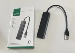 UGREEN USB 3.0 ハブ ４ポート拡張 USB ハブ USB 15cm