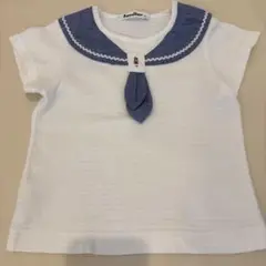 ✴︎美品✴︎ familiar セーラー 半袖 90 ファミリア セーラー 半袖ワンピース 90 - メルカリ