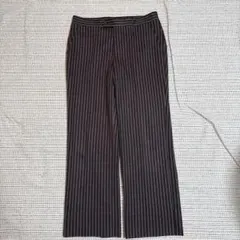 ノンベルト　ストライプスラックス