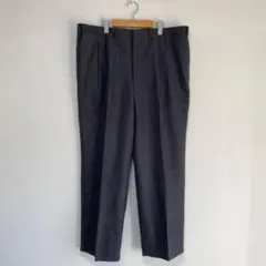 【D'URBAN】スラックス　センタープレス　ウール100% 【105】大きい