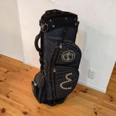 【希少品】エヴィス(EVISU)スタンド式キャディバッグ・デニム生地