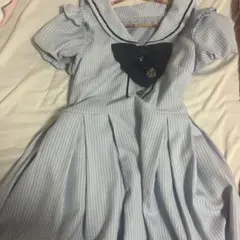 Secret Honeyワンピース セーラー水色 ブルーのサムネイル