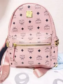 MCM リュック ピンク