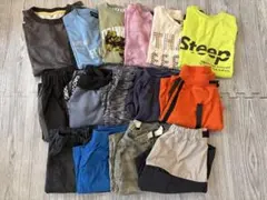 【夏服】130センチ 男の子 上下15点まとめ売り