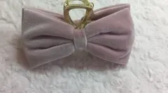 メゾンドフルール ベロア バレッタ