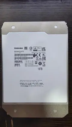 東芝 MG08ACA16TE 16TB HDD