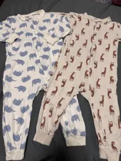 H&M ベビー　ロンパース　カバーオール　12-18M 90cm