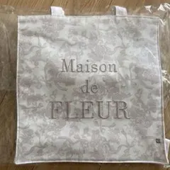 【新品未使用】Maison de FLEUR 花柄トートバッグ