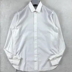 げ*ん様 サンローラン パリ クラシック ブラックドレスシャツ 38 定番
