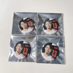 アルバルク東京 選手 プレーヤーズ フォト 缶バッジ AWAY 菊地祥平 選手