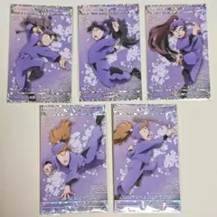 忍たま乱太郎 劇場版 アニメイトカフェ 箔押し カード 五年生 セット