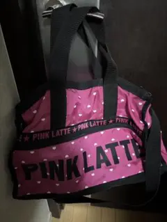 （新品未使用）PINK LATTE ハート柄 ボストンバッグ 旅行バック