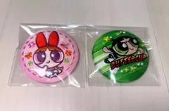 パワーパフガールズ 　缶バッジ 　ブロッサム＆バターカップ　２点セット