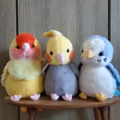 インコ 鳥 ぬいぐるみ 新品