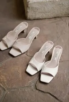 herlipto Square-Toe Mules 38のサムネイル