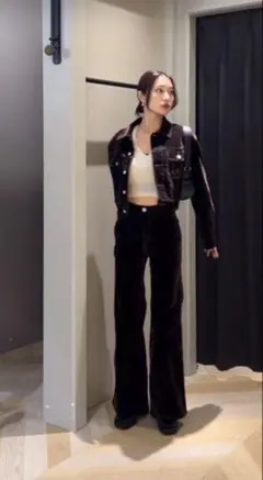 SECTION DROP FLERE DENIM 44 OURS 深水さん - メルカリ