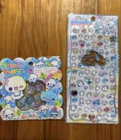 【正規品】ぷくぷくあわわちゃんシール２種類セット　２枚セット