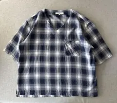 CIAOPANIC チャオパニック オーバーシャツ チェック M ブルー