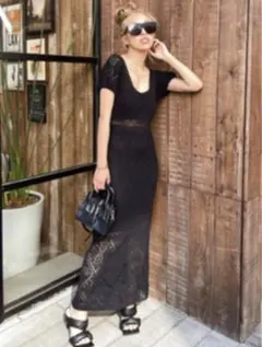 最終価格♡ 未使用♡ レースロングワンピース