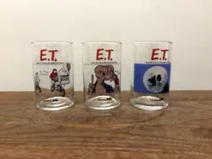 E.T. ET グラス 3個セット サントリー 非売品 レトロ コップのサムネイル