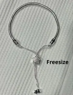 PANDORA Freesize star bracelet☆