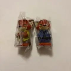 ズートピア　ソフビ　パペットマスコット　ニック・ワイルド フィギュア